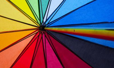 colorful umbrella